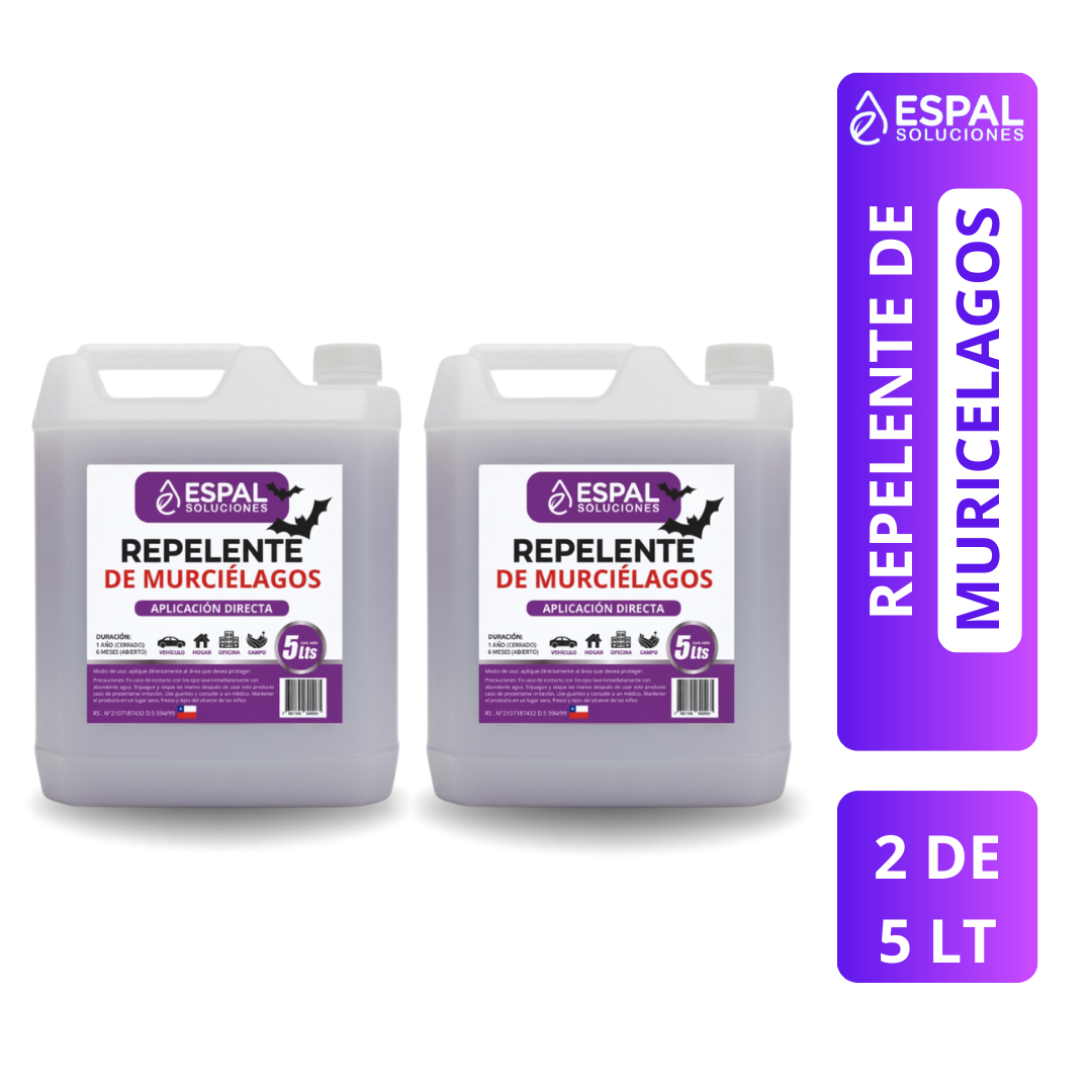 Bipack Murciélagos de 5 Litros - Espal Soluciones