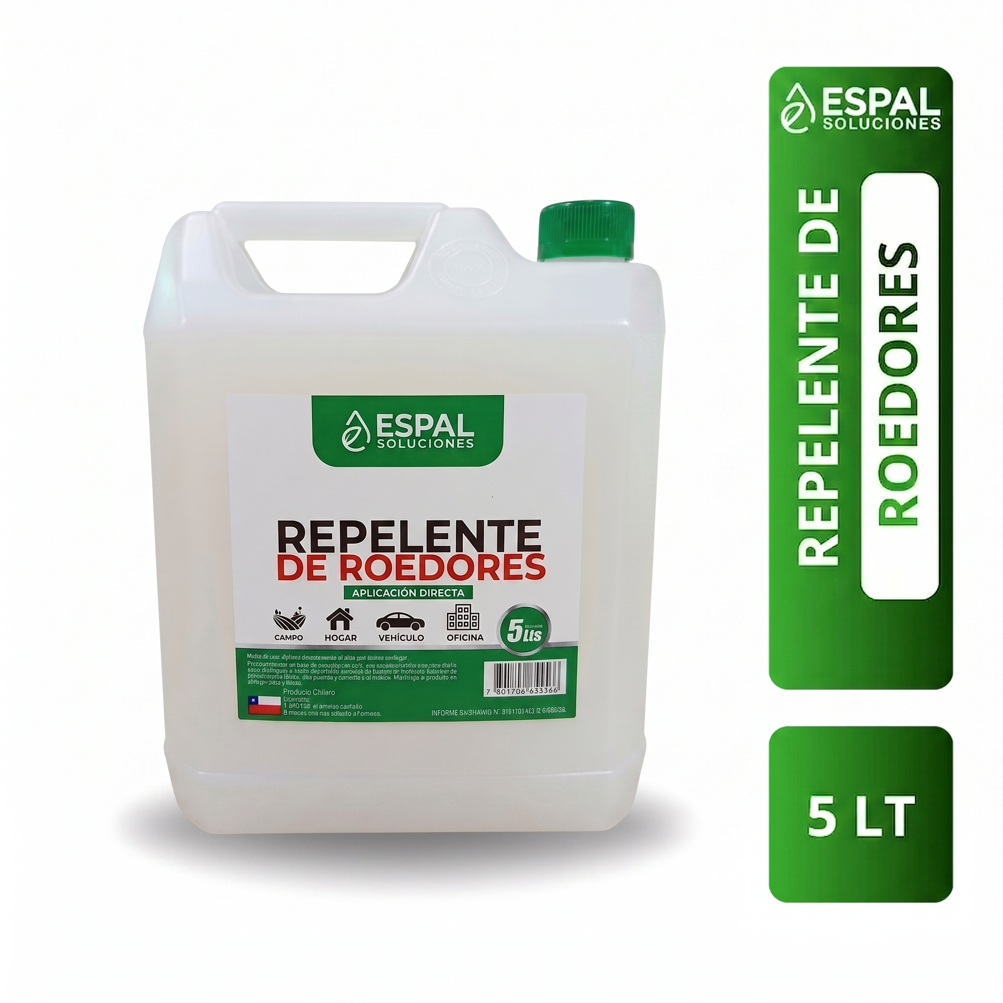 Repelente de roedores 5 Litros