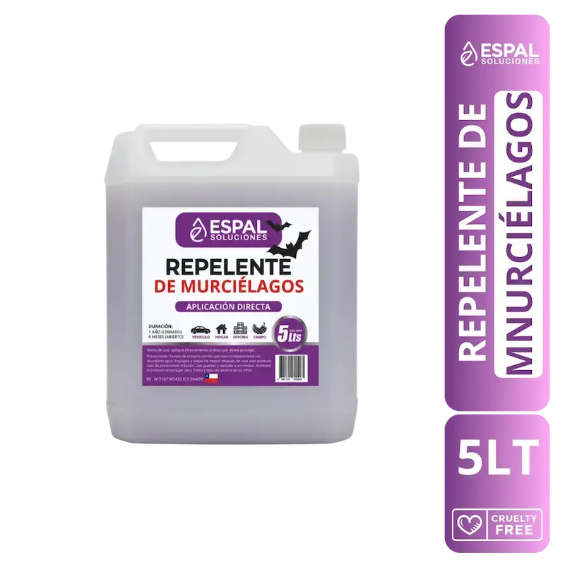 Repelente De Murciélagos 5 Litros - Espal Soluciones