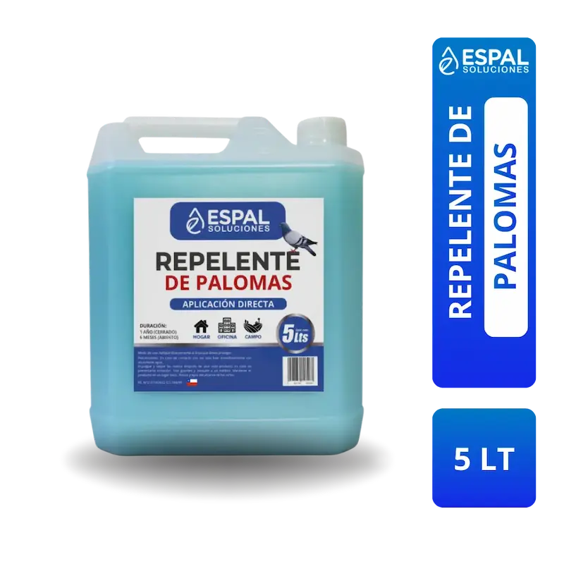 Repelente De Palomas 5 Litros - Espal Soluciones
